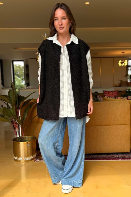 Made in Italy Norbury Gilet Black /10 =